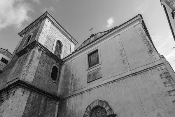 Isernia Molise Santa Chiara Kilisesi Tarihi Merkezde Yer Almaktadır Inşaatı — Stok fotoğraf