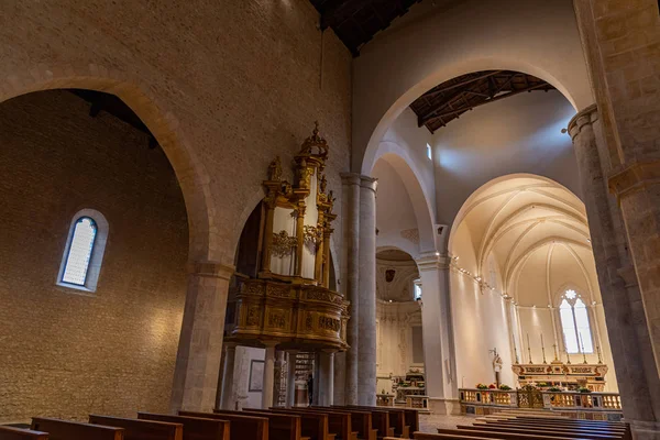 Aquila Abruzzo Basilica Santa Maria Collemaggio Religious Symbol City Dating — Stock Photo, Image