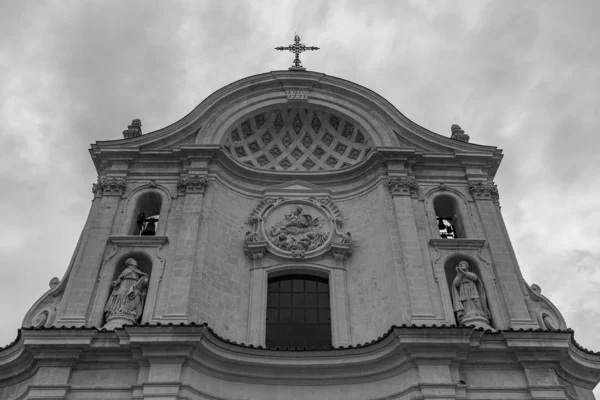 Aquila Abruzzo Kerk Van Santa Maria Del Suffragio Ook Bekend — Stockfoto