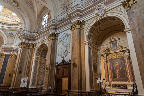 Aquila Och Abruzzo Kyrkan Santa Maria Del Suffragio Även Känd — Stockfoto