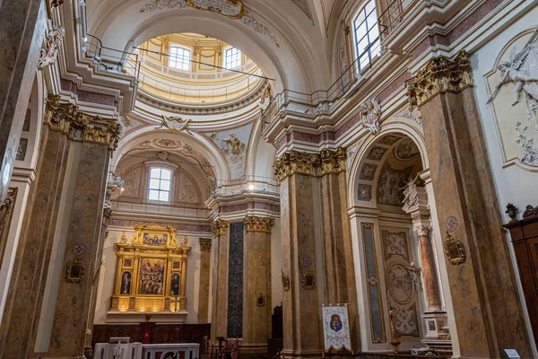 Aquila Abruzos Iglesia Santa Maria Del Suffragio También Conocida Como — Foto de Stock