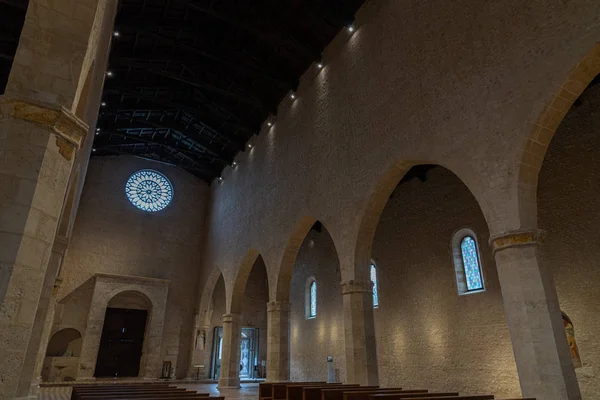 Aquila Abruzzo Basilica Santa Maria Collemaggio Simbolo Religioso Della Città — Foto Stock