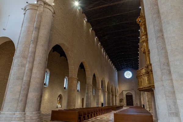 Aquila Abruzzo Basilica Santa Maria Collemaggio Simbolo Religioso Della Città — Foto Stock