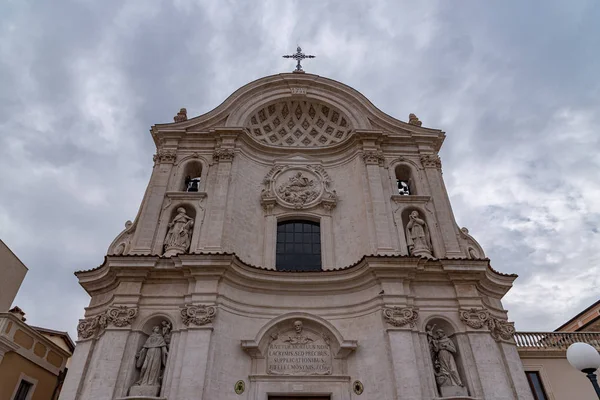 Aquila Abruzzen Kirche Von Santa Maria Del Suffragio Auch Als — Stockfoto