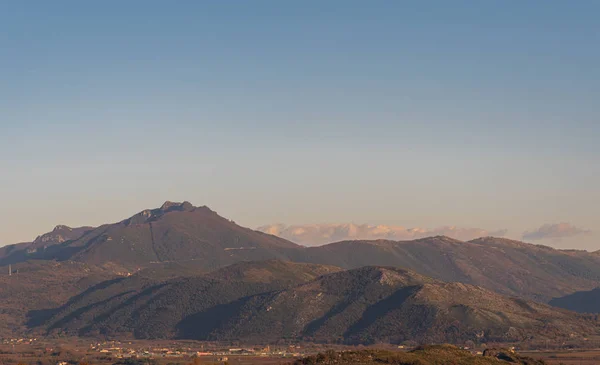 Campania Italia Monte Maggiore Comunidad Montaña Monte Maggiore Espectacular Panorama — Foto de Stock
