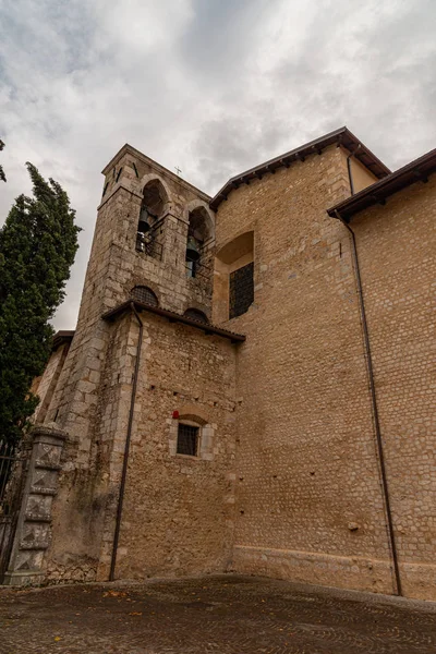 Aquila Abruzzo Basilica Santa Maria Collemaggio Simbolo Religioso Della Città — Foto Stock