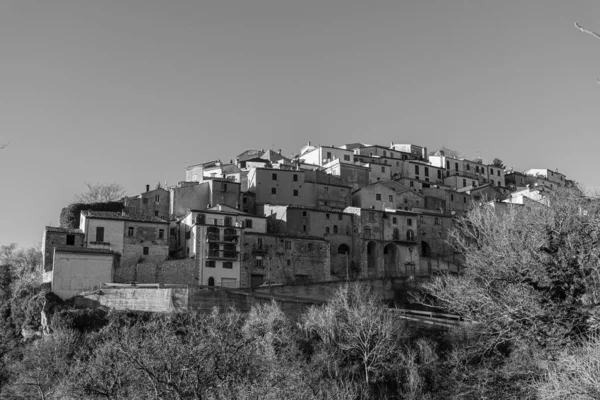 Miranda Isernia Molise Provincia Isernia Pocos Kilómetros Ciudad Pentra Encuentra —  Fotos de Stock