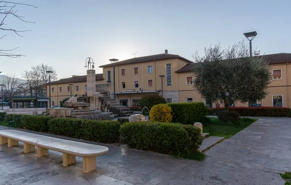 Isernie Molise Piazza Della Repubblica Zobrazit — Stock fotografie