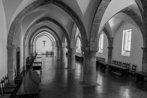 Veroli Frosinone Lazio Opactwo Casamari Jest Jeden Najważniejszych Włoskich Klasztorów — Zdjęcie stockowe