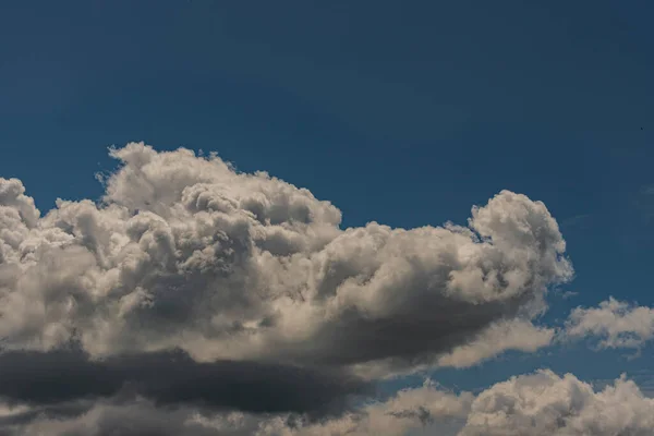 Хмари Небі Чудове Видовище Неба Повне Хмар Глибина Тривимірність Хмарного — стокове фото
