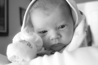 Yeni doğan Vintage Fotoğraf