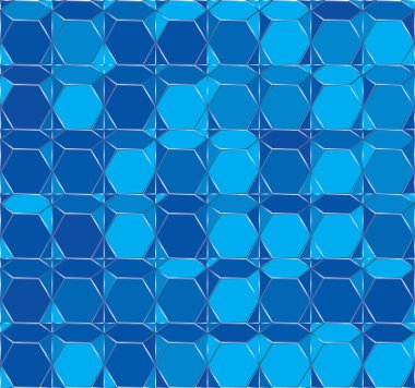 Soyut altıgenler arka plan