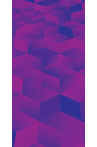 Färgglada abstrakta kuber färg bakgrund — Stock vektor
