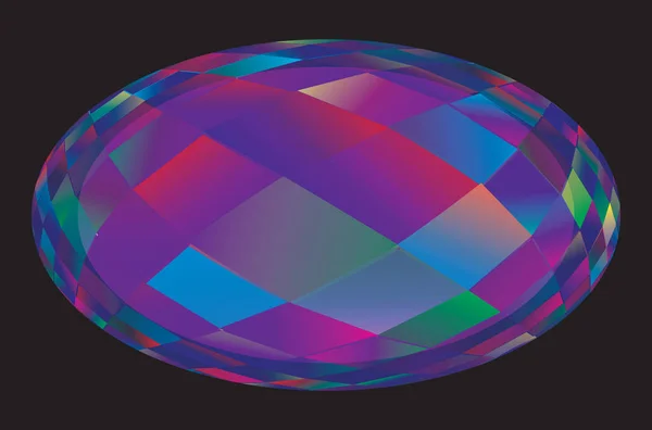 Piedra preciosa. Fondo colorido geométrico abstracto — Vector de stock