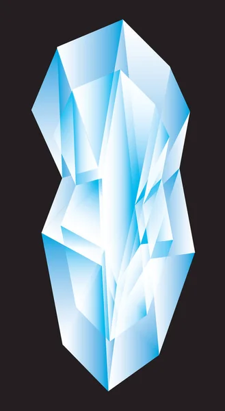 Gioiello, diamante. Astratto sfondo geometrico colorato — Vettoriale Stock
