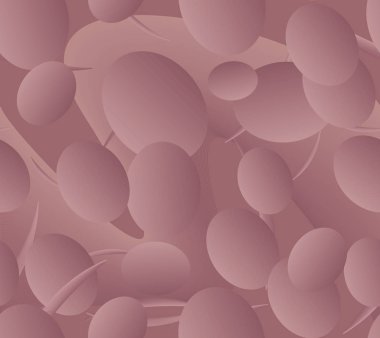 Paskalya yumurtaları ve yapraklarıyla kusursuz desen