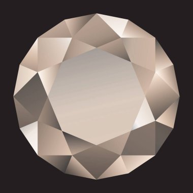 Siyah arka planda parlak elmas oyunu