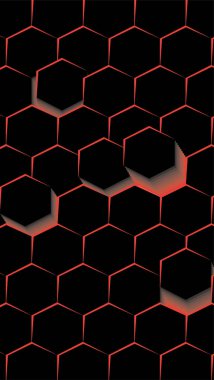 Soyut arkaplan. Altılı gürültü yapısı. Mobil uygulama için modern ekran vektör tasarımı