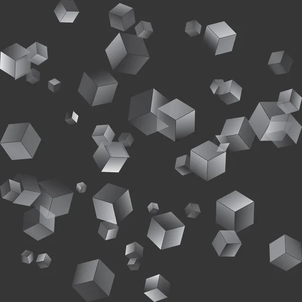Абстрактный Бесшовный Фон Шумная Структура Кубиками Векторное Изображение — стоковый вектор