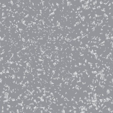 Çimento ve mermer parçaları. Noktalı Yarım Tonlu Vektör Deseni veya Doku. Gri Şekilli Nokta Arkaplanı