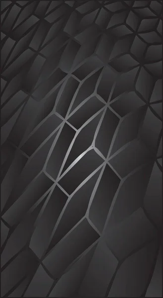 Oscuros Cubos Abstractos Pintan Fondo Diseño Moderno Vectores Pantalla Para — Vector de stock