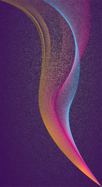 Fundo Pintura Líquido Abstrato Colorido Design Vetor Tela Moderno Para — Vetor de Stock