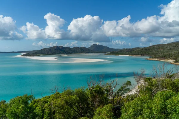 Avustralya 'daki WhitSunday Adaları' nın beyaz plajı. — Stok fotoğraf