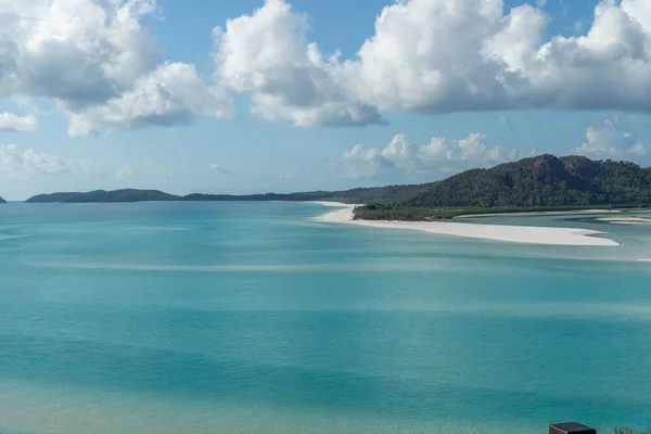 Avustralya 'daki WhitSunday Adaları' nın beyaz plajı. — Stok fotoğraf