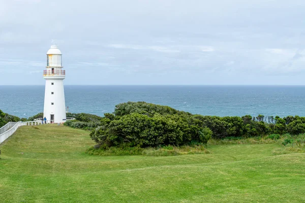 Cape Otway Lighthouse es el antiguo faro en Cape Otway en — Foto de Stock