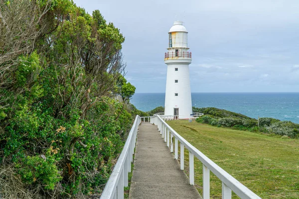 Cape Otway Lighthouse is the former lighthouse on Cape Otway in — Stock Photo, Image