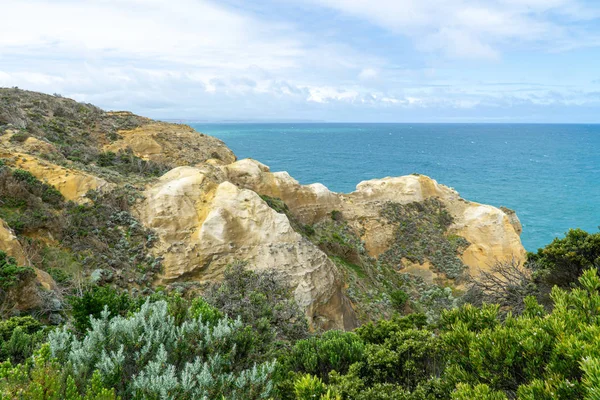 Port Campbell Nemzeti Park található 285 km-re nyugatra Melbourne — Stock Fotó