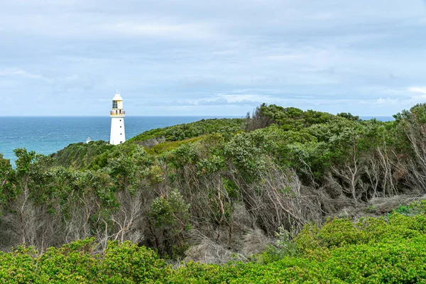 Cape Otway farol é o antigo farol no Cabo Otway em — Fotografia de Stock