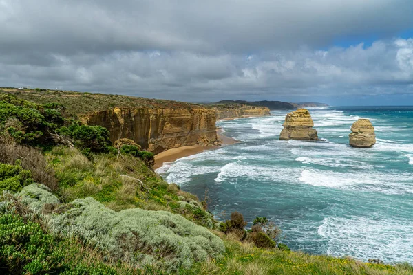 Parque Nacional Port Campbell se encuentra a 285 km al oeste de Melbourne —  Fotos de Stock