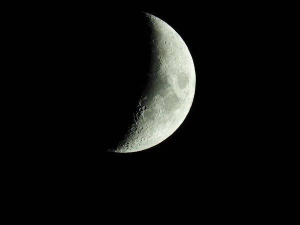 El término creciente luna creciente se utiliza para describir el período —  Fotos de Stock