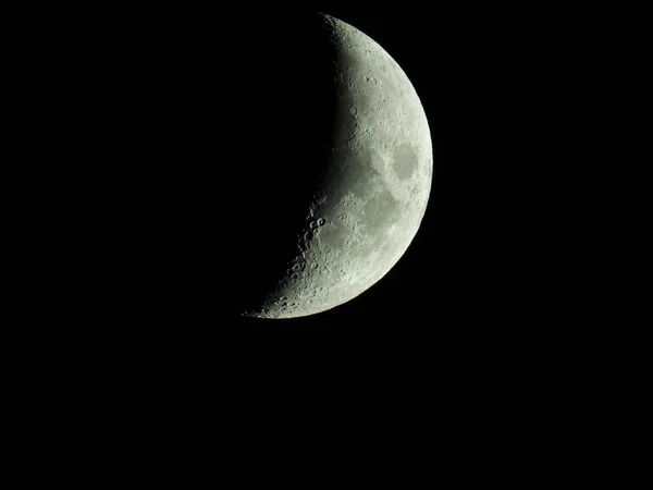 El término creciente luna creciente se utiliza para describir el período —  Fotos de Stock