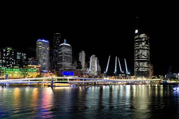 Brisbane, capital of the Australian state of Queensland, is a la — Stock Photo, Image