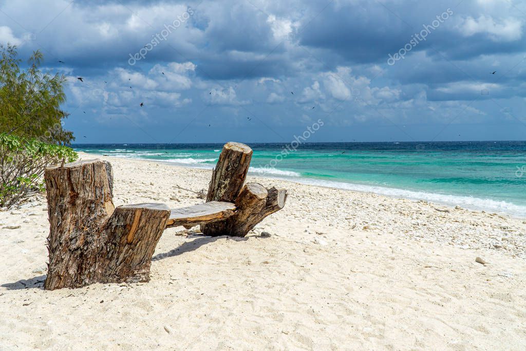 Lady Elliot Island shoreline Great Barrier Reef, Australia