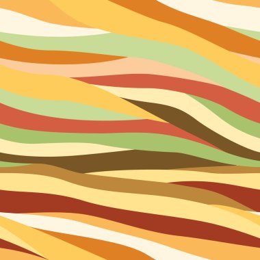 Safari kamuflaj hatları. Geometrik dikişsiz desen. Çok renkli çizgiler. Vektör illüstrasyonu.