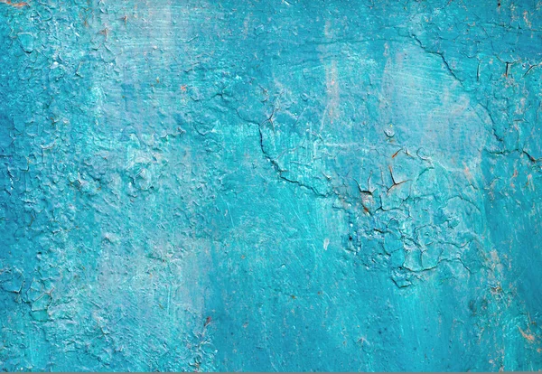 Kék Grunge Felület Háttér Régi Repedt Textúra — Stock Fotó