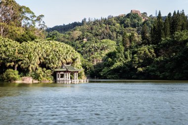Xiamen botanik bahçeleri Wanshi Pavyonu