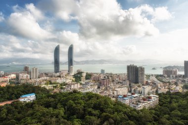 Merkezi Xiamen görünümünü 