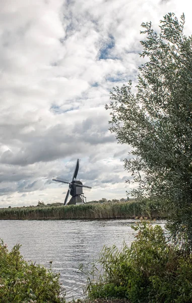Kinderdijk Windmills and Canal