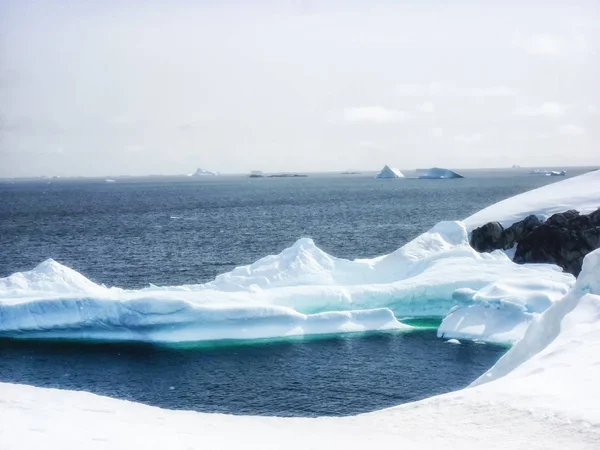 Olhando Para Mar Artic — Fotografia de Stock