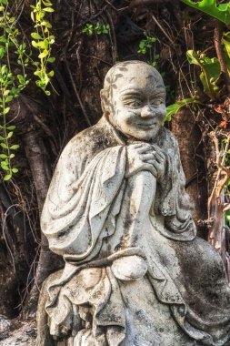 Heykel Wat Pho tapınak kompleksi Bangkok, Tayland