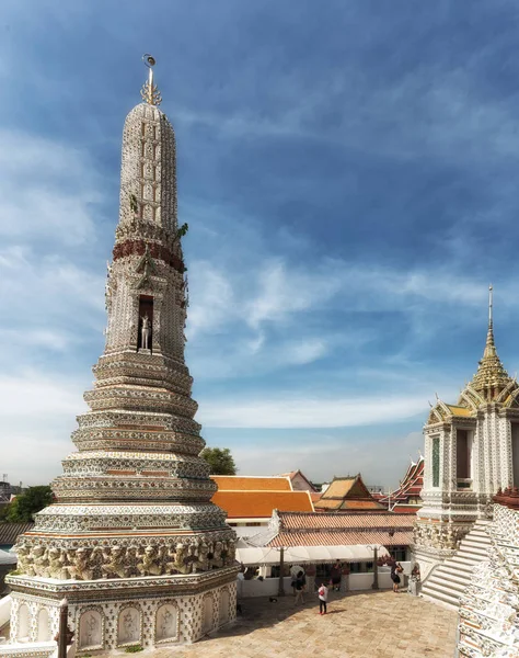 Prang Wat Arun Spire Wat Arun Temple Dawn Bangkok Tailândia — Fotografia de Stock