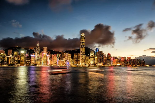 香港島ビクトリア港 — ストック写真