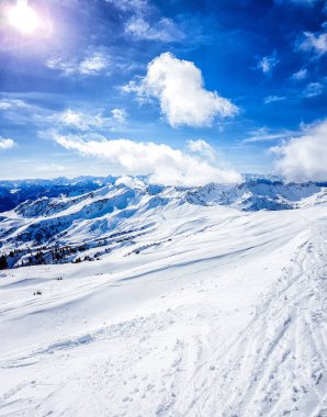 Kış sahneleri Avusturya