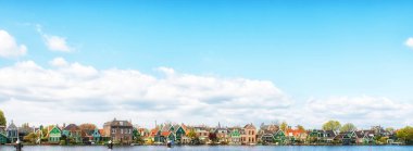 Zaanse Schans Village Architecture.