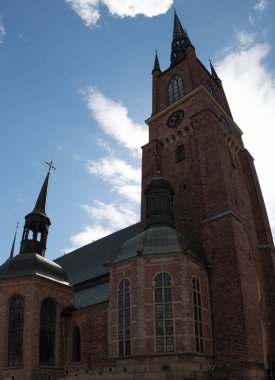 Stockholm, İsveç Riddarholmen kilise kulesinde. Onun mezar kilisenin 1632 beri İsveç Krallığı krallar