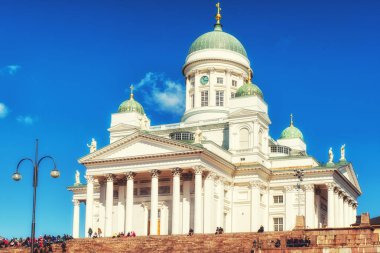 Helsinki Katedrali şehir merkezinde